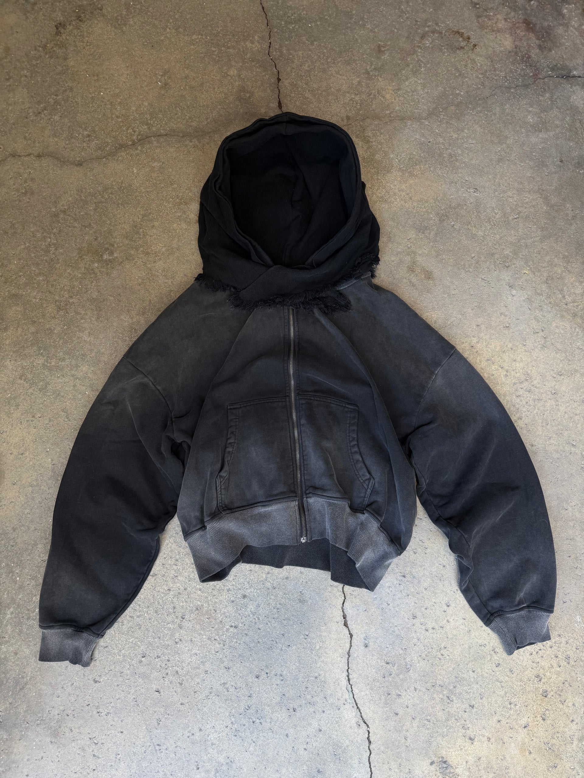BANDANA HOODIE (BLACK)