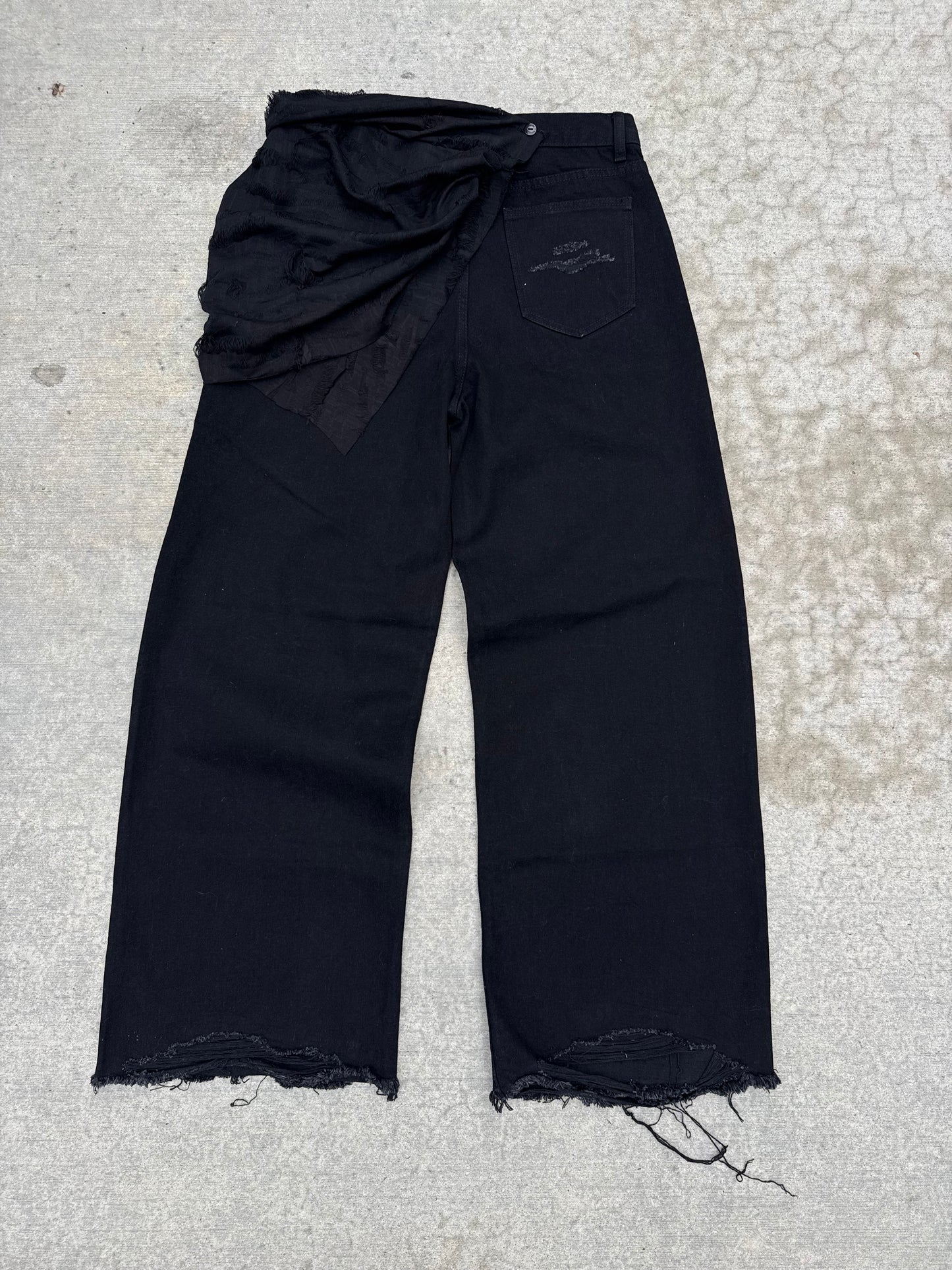 (PRE-MADE) REV SCARF DENIMS