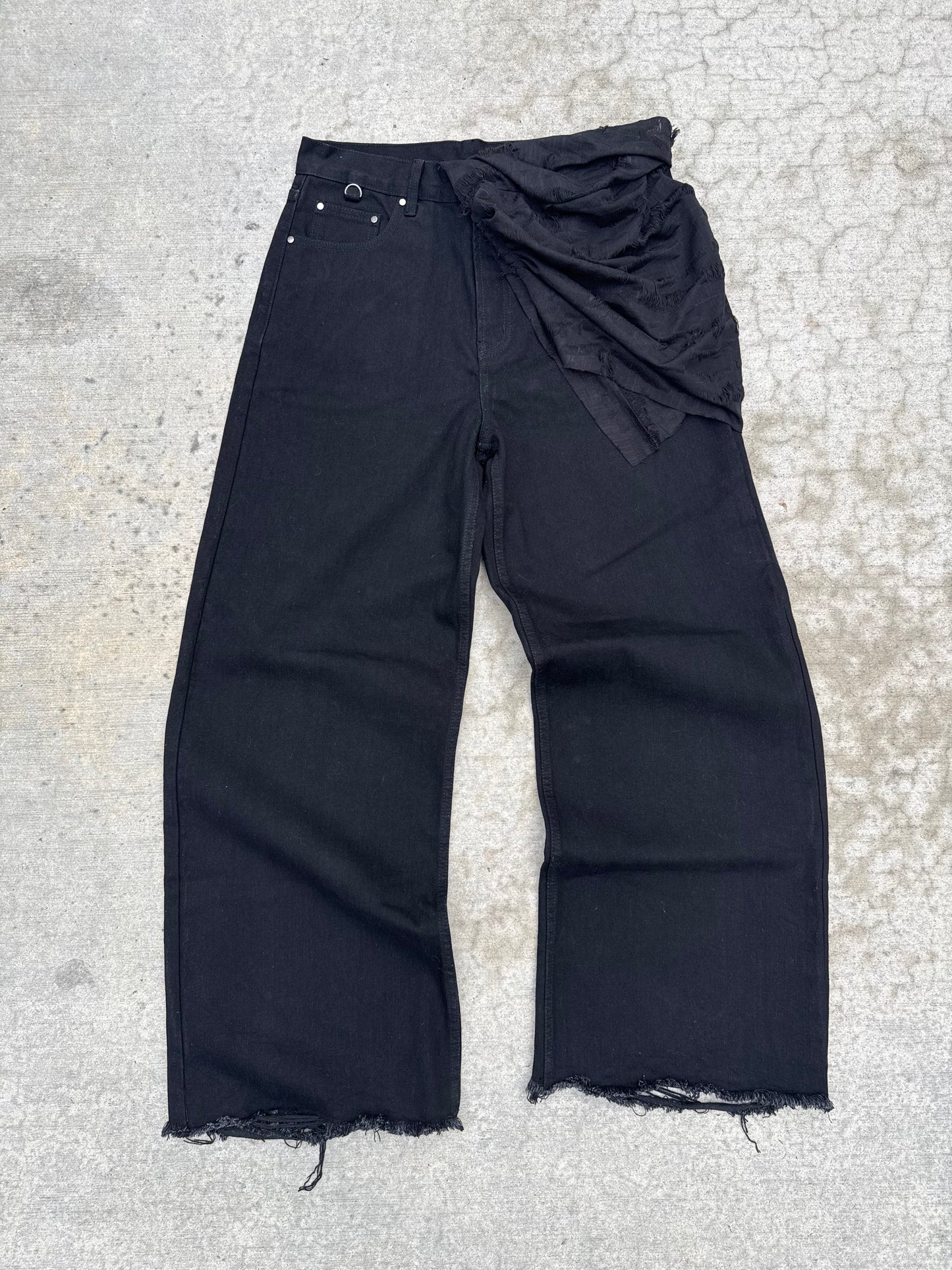 (PRE-MADE) REV SCARF DENIMS