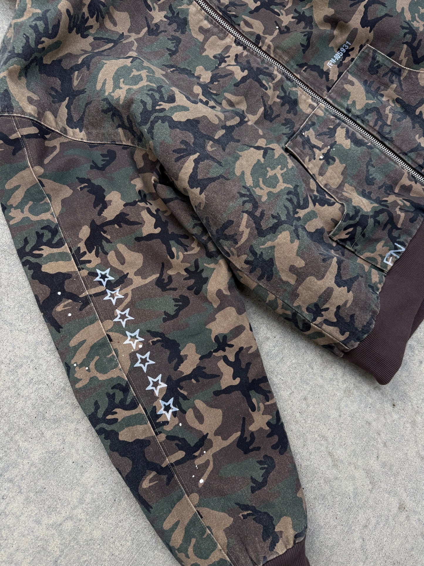 (PRE-MADE) FEARNOT CAMO HOODIE