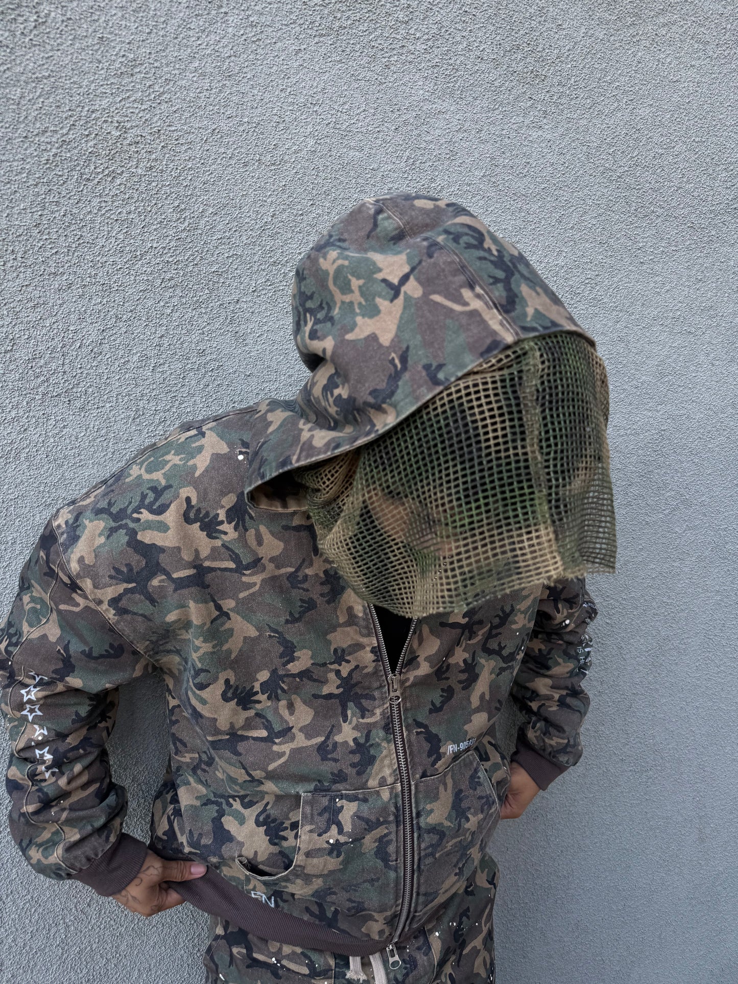 (PRE-MADE) FEARNOT CAMO HOODIE