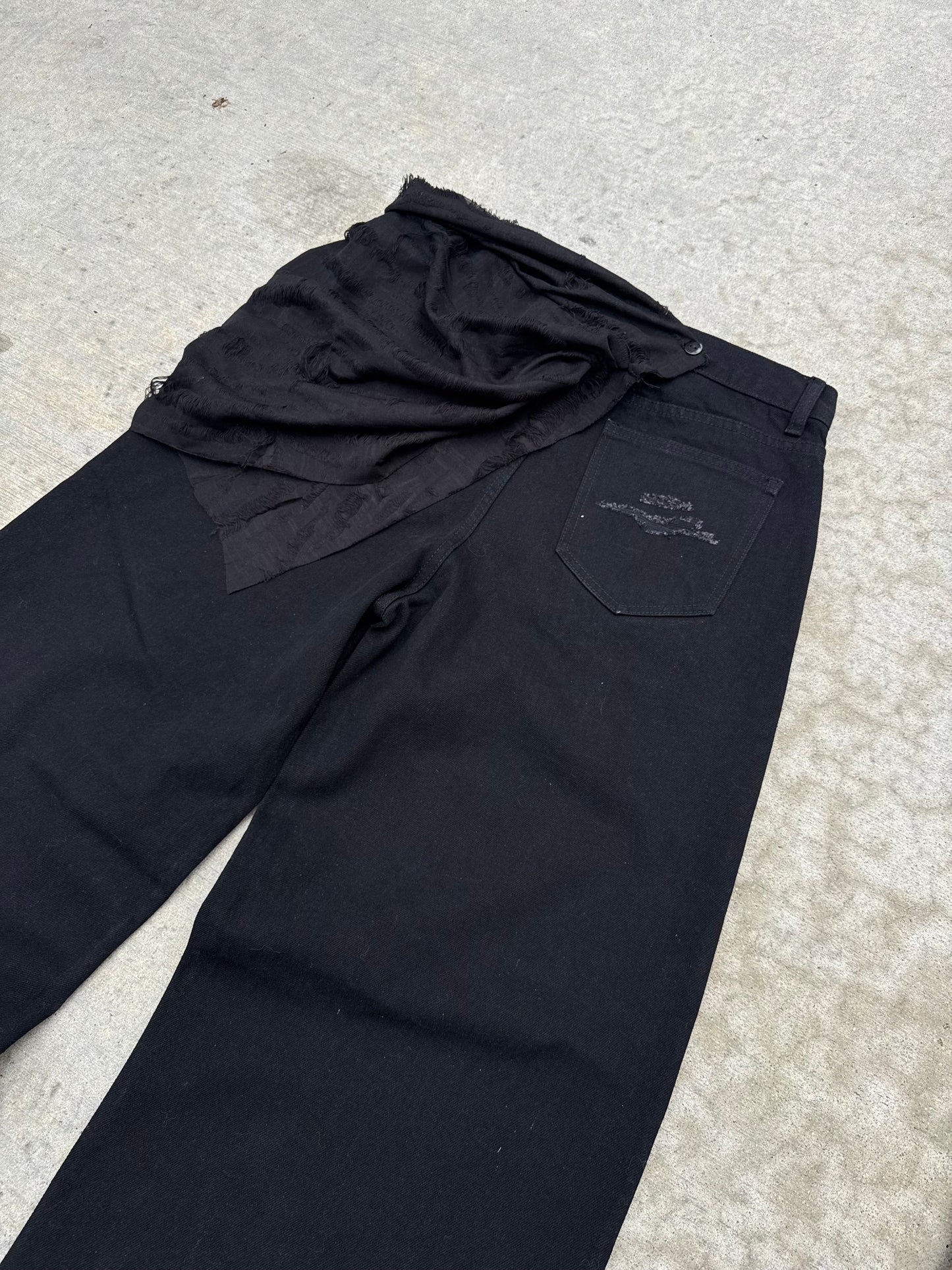 (PRE-MADE) REV SCARF DENIMS