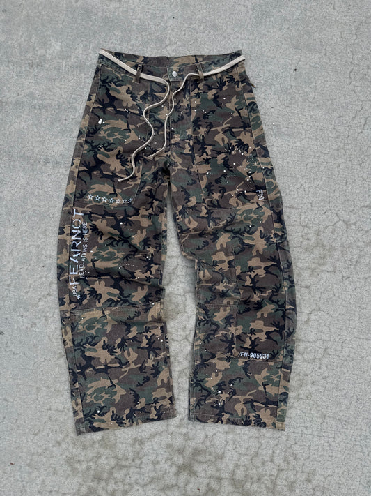 (PRE-ORDER) FEARNOT CAMO CANVAS PANTS