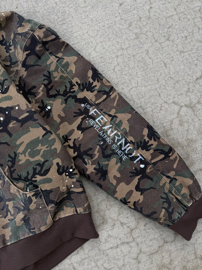 (PRE-MADE) FEARNOT CAMO HOODIE
