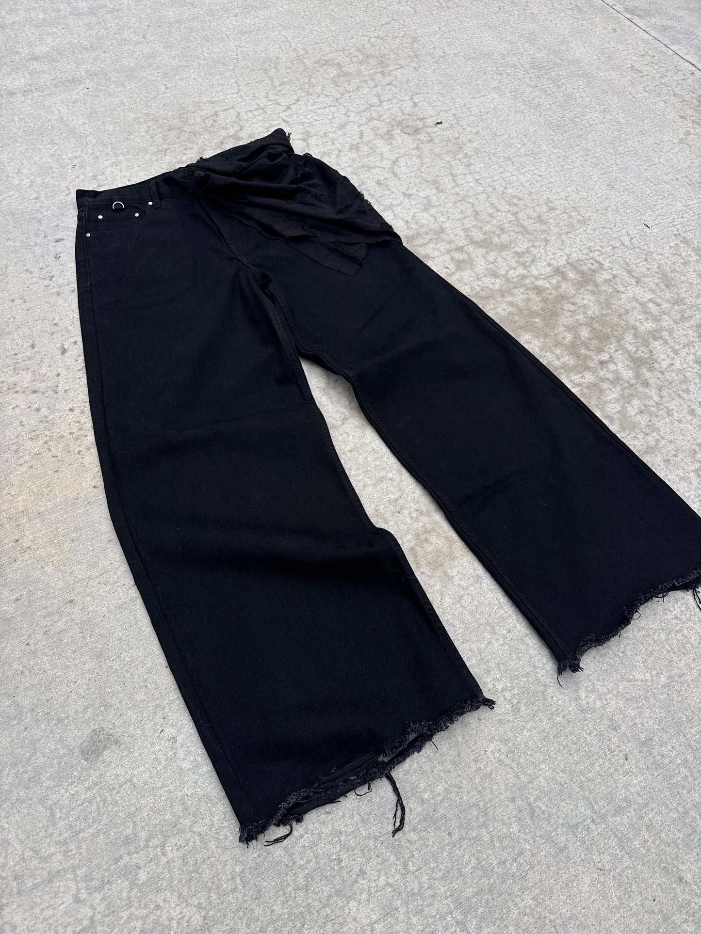 (PRE-MADE) REV SCARF DENIMS