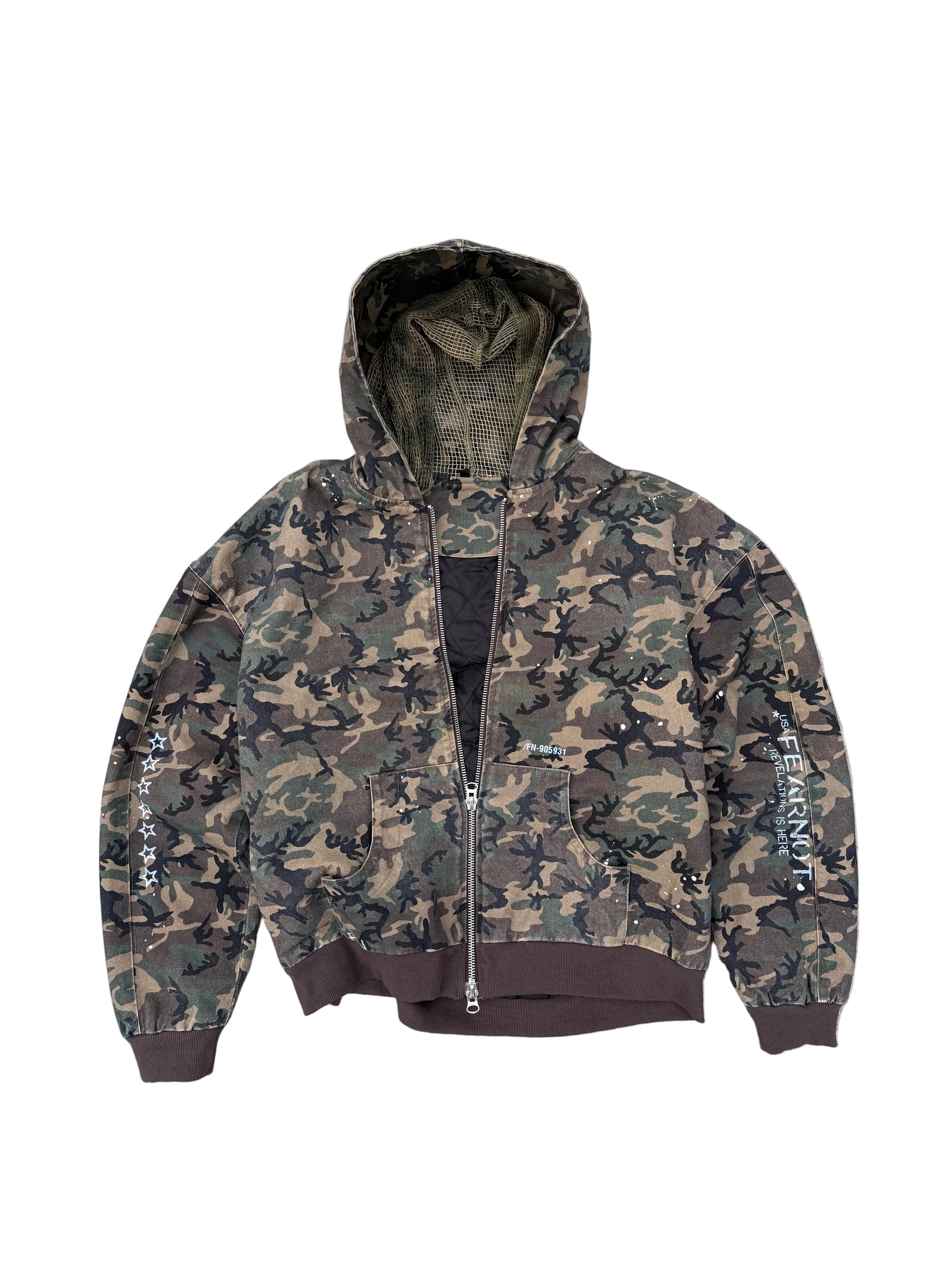 FEARNOT CAMO HOODIE