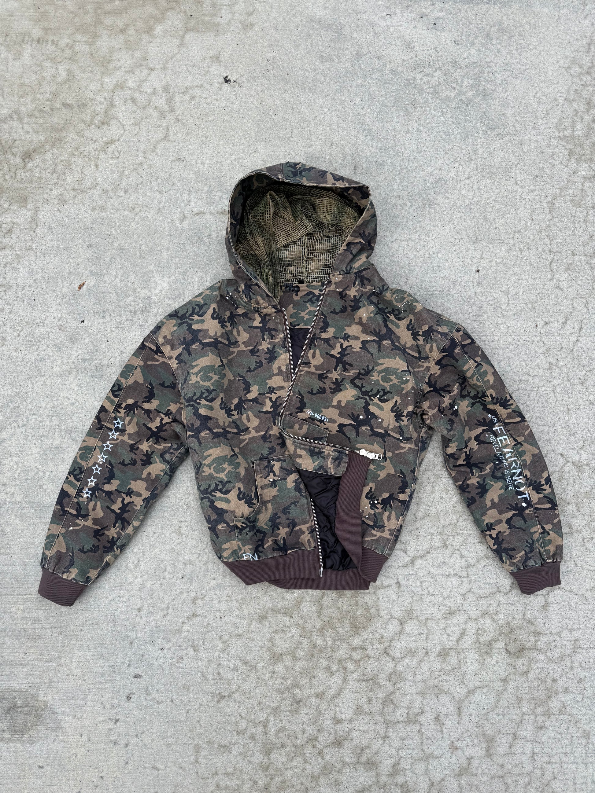 (PRE-ORDER) FEARNOT CAMO HOODIE